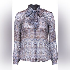 L’agence silk blouse